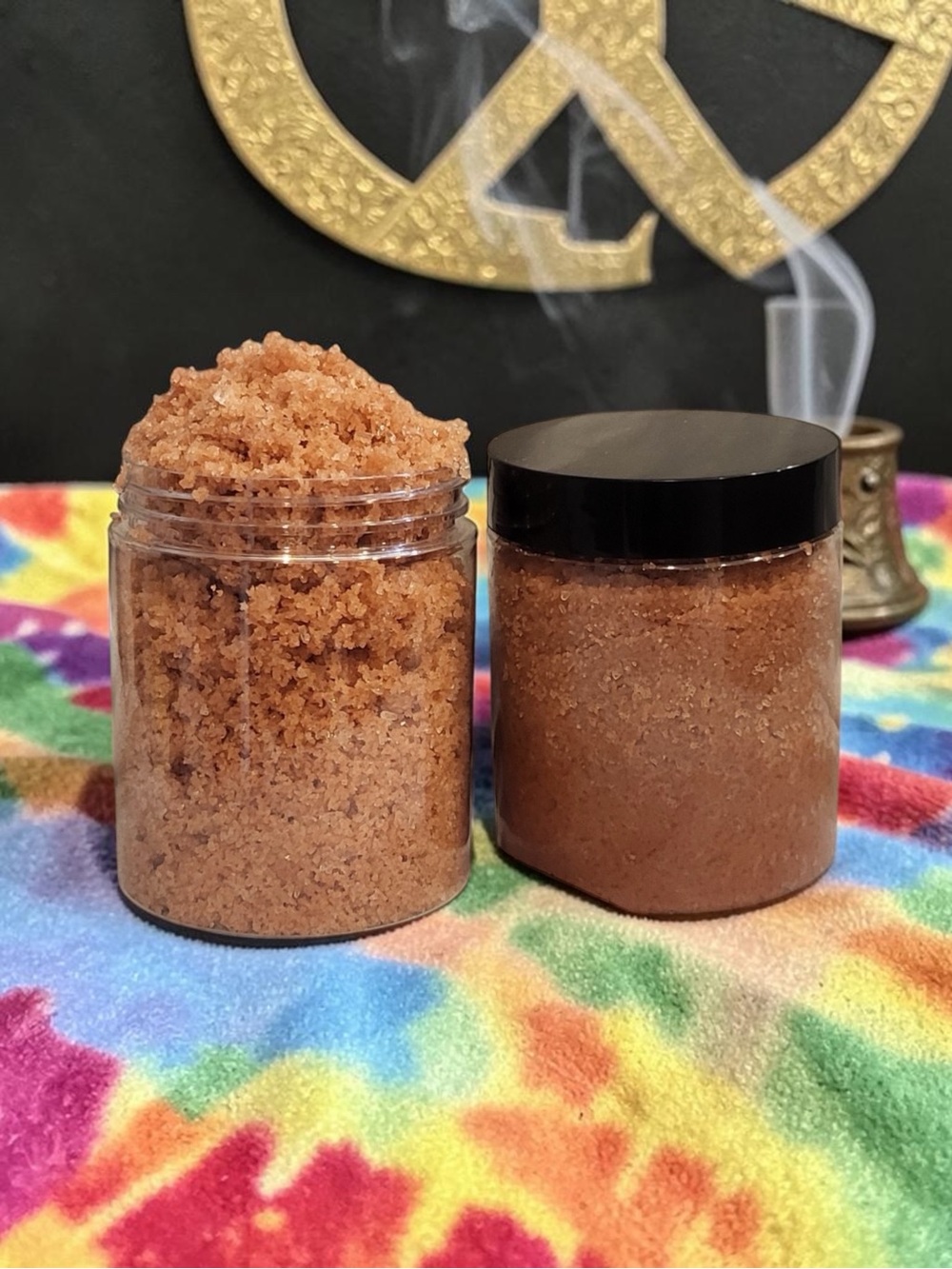 Salt Scrub Skincare Beauty Exfoliation Luxury Oils Orchid & Vine - Picture 2 of 2